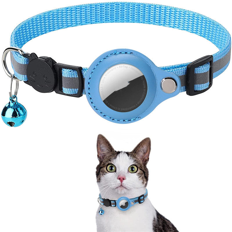 Air tag holder cat collar . Waterproof and reflective.