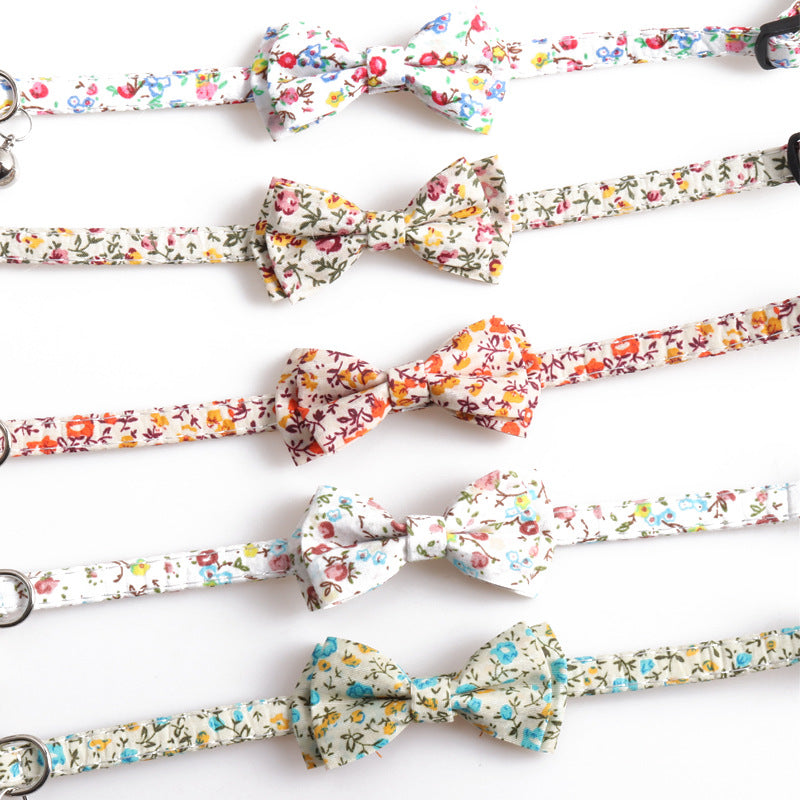 wild flower cat collar