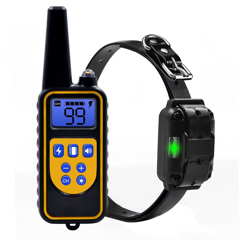 Remote Control water resistant Dog Training Device Dog Collar