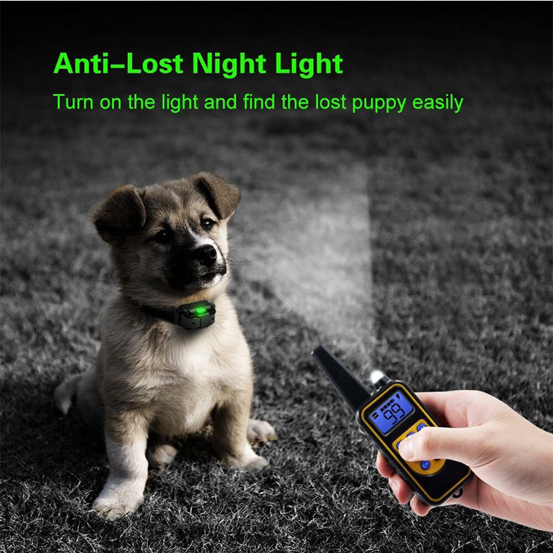 Remote Control water resistant Dog Training Device Dog Collar