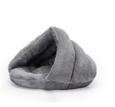 Arctic Velvet Triangle Nest Semi Closed bed