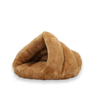 Arctic Velvet Triangle Nest Semi Closed bed