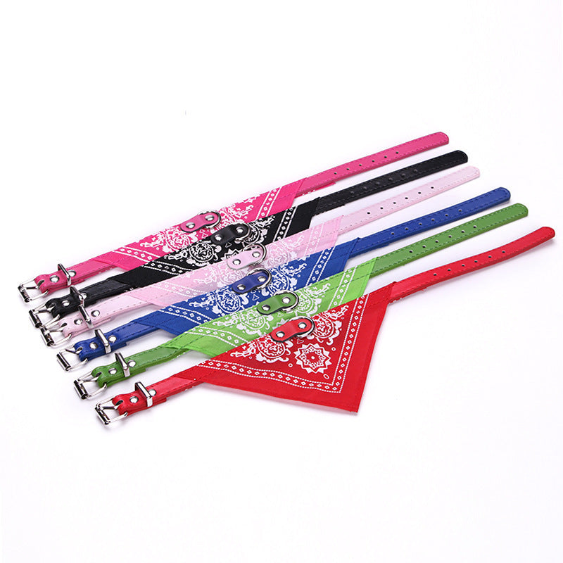 Triangle Scarf dog collar