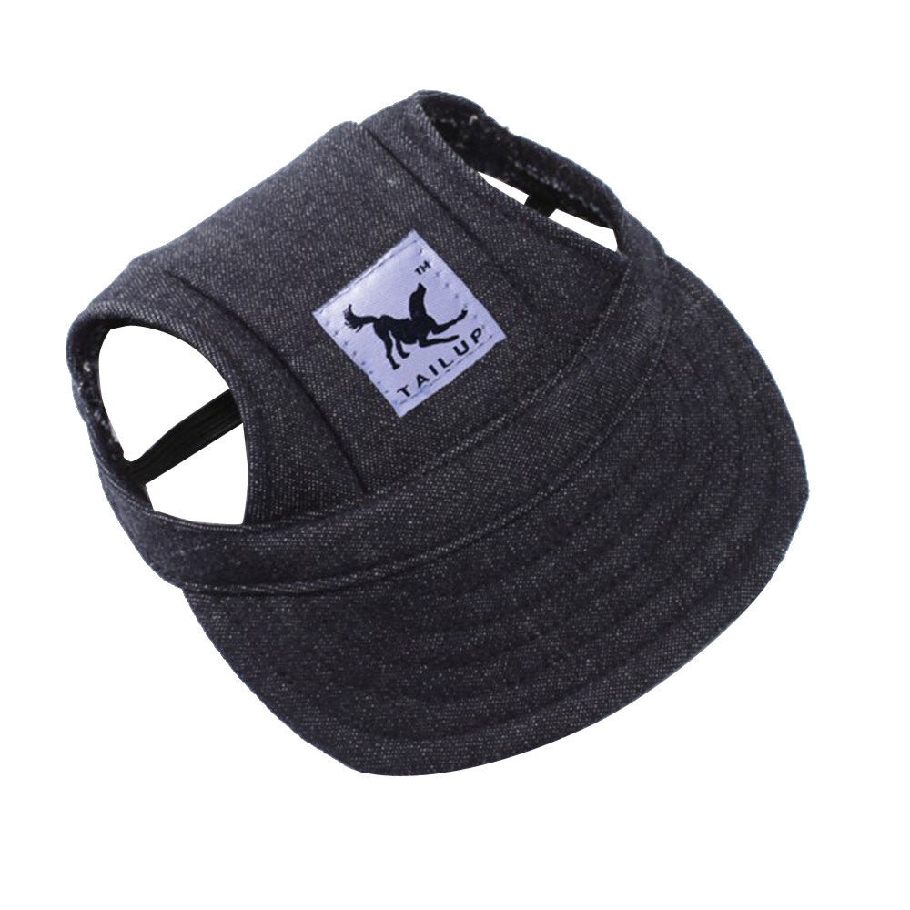 Pet Supplies New Fashionable Oxfordand Dog Costume Hat Baseball Outdoor Tourist Sun Hat