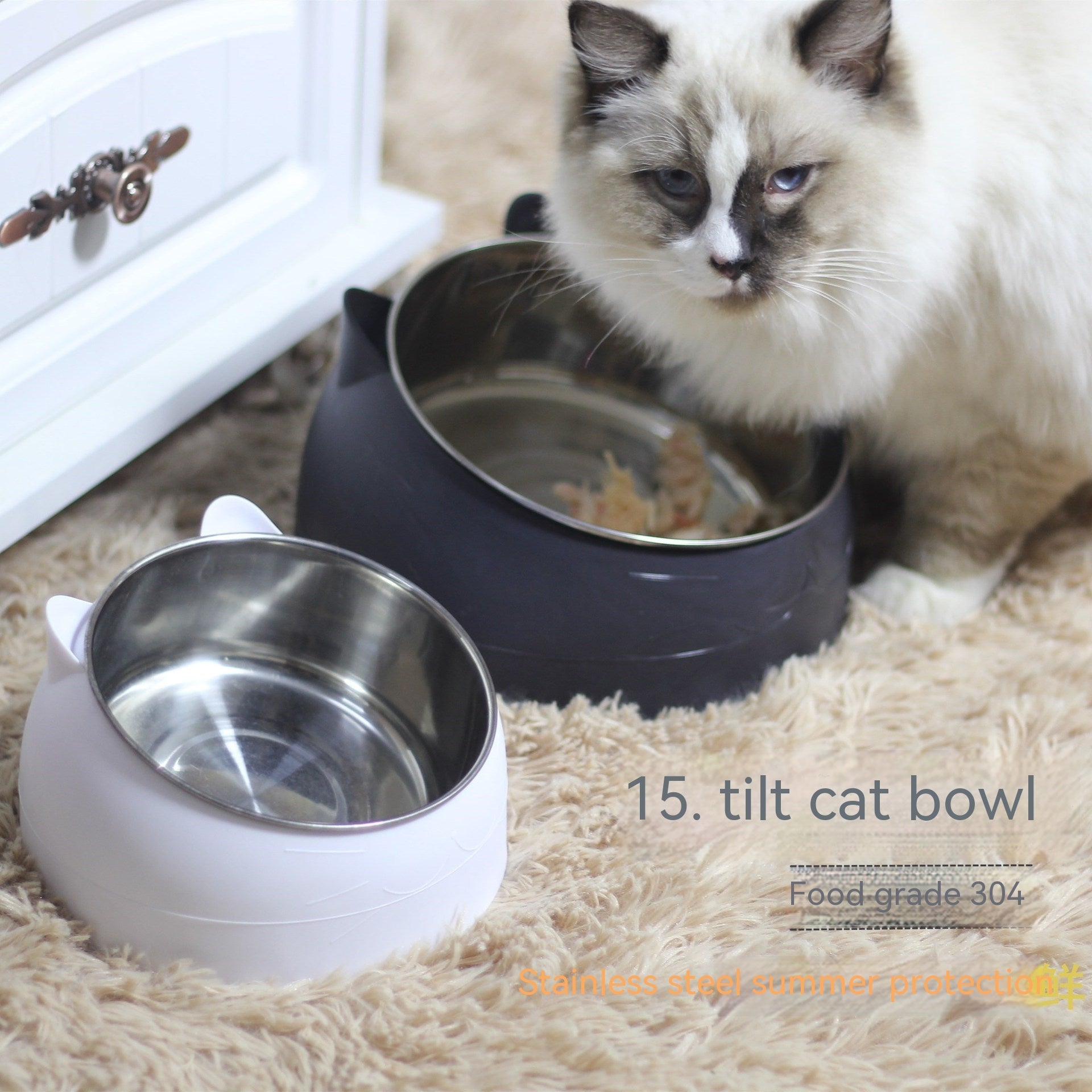 Stainless Steel Pet Shaped Bowl