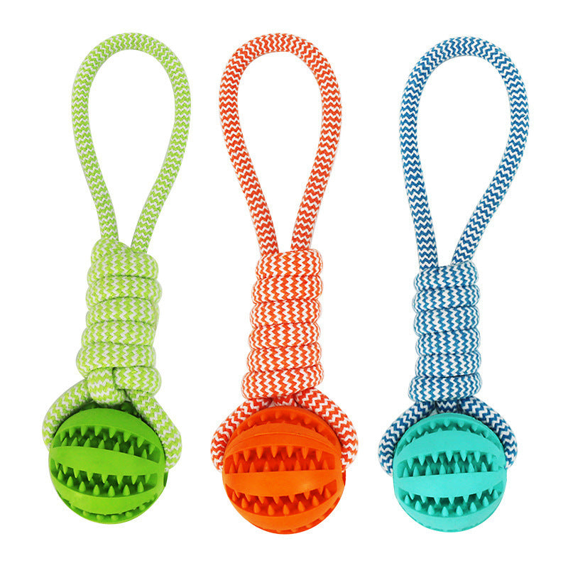 Dental tug of war toy