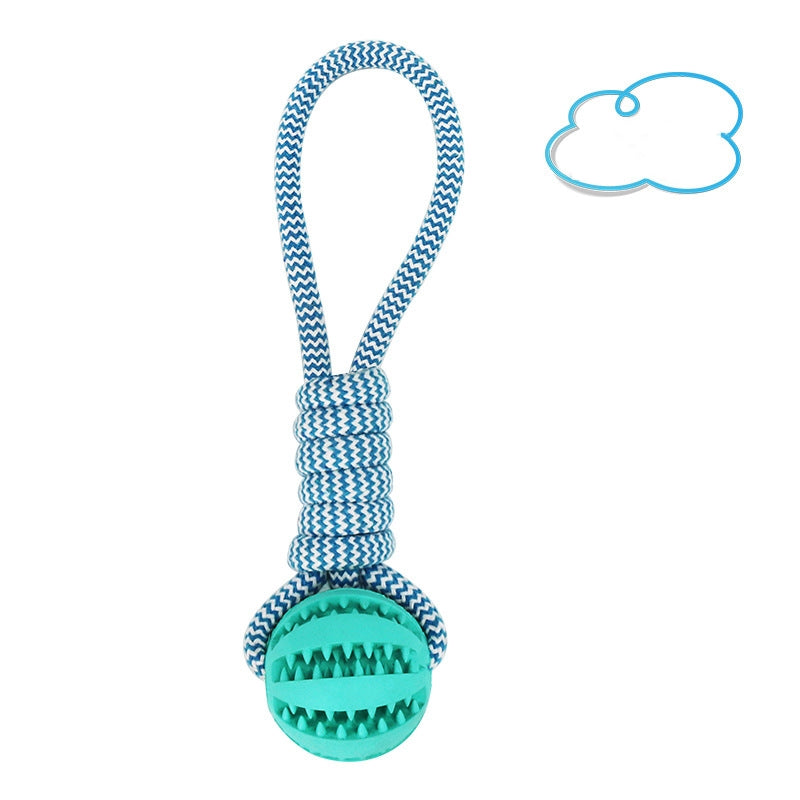 Dental tug of war toy