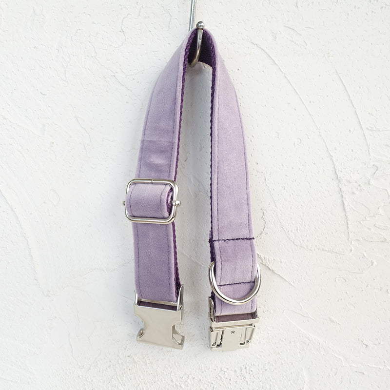Cloth collar Lavender