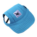 Pet Supplies New Fashionable Oxfordand Dog Costume Hat Baseball Outdoor Tourist Sun Hat