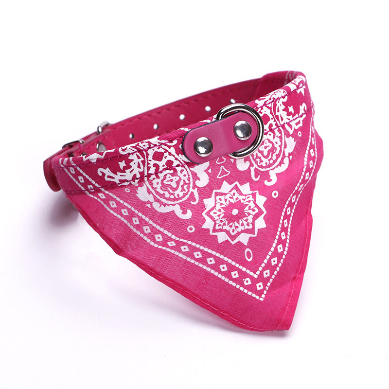 Triangle Scarf dog collar