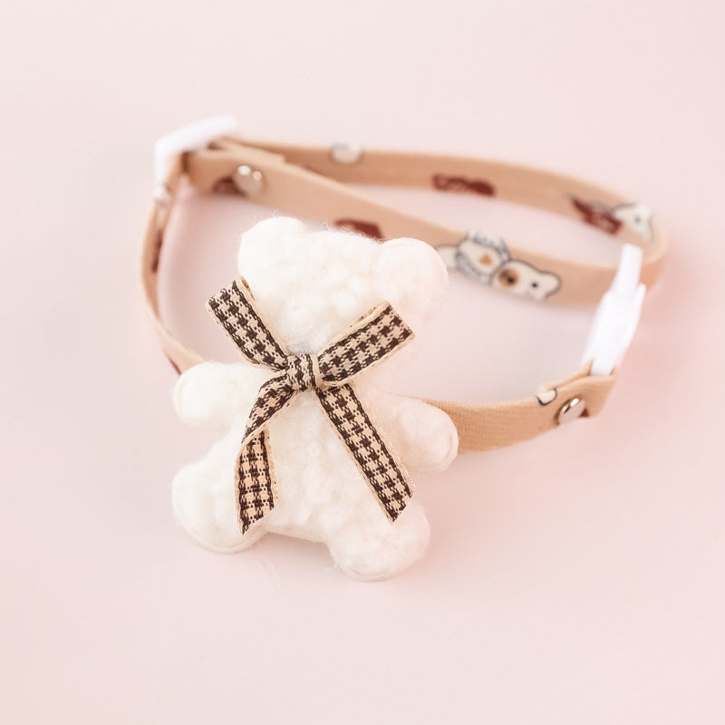 beary cat collar