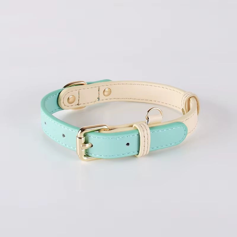 Cute leather collar