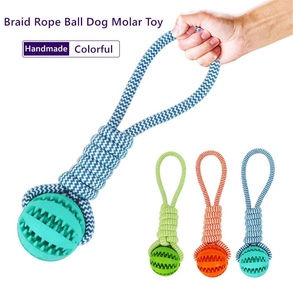 Dental tug of war toy