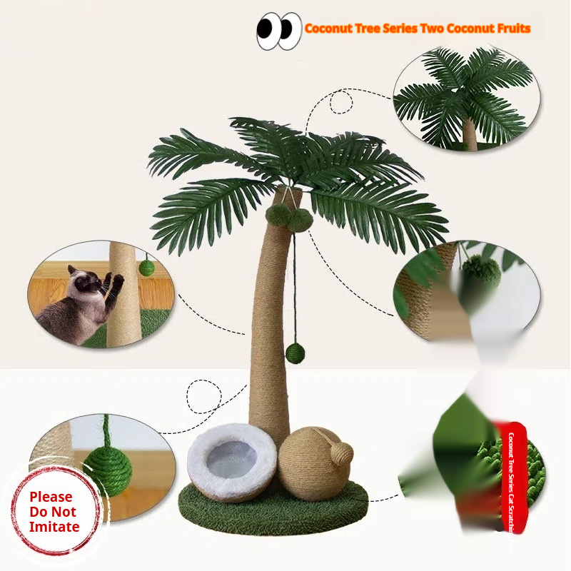 Coconut Tree Series Cat Scratching Post