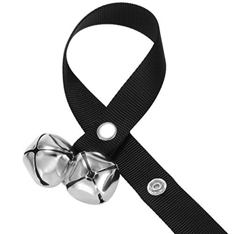 Train the dog to go out alarm bell lanyard