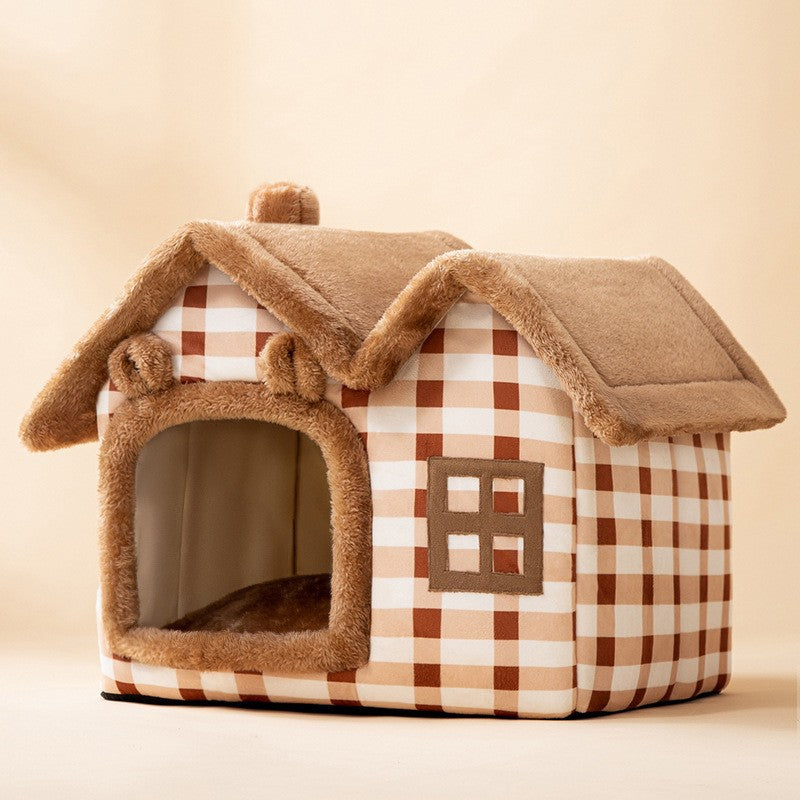 Dog house bed