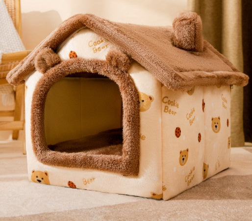 Dog house bed