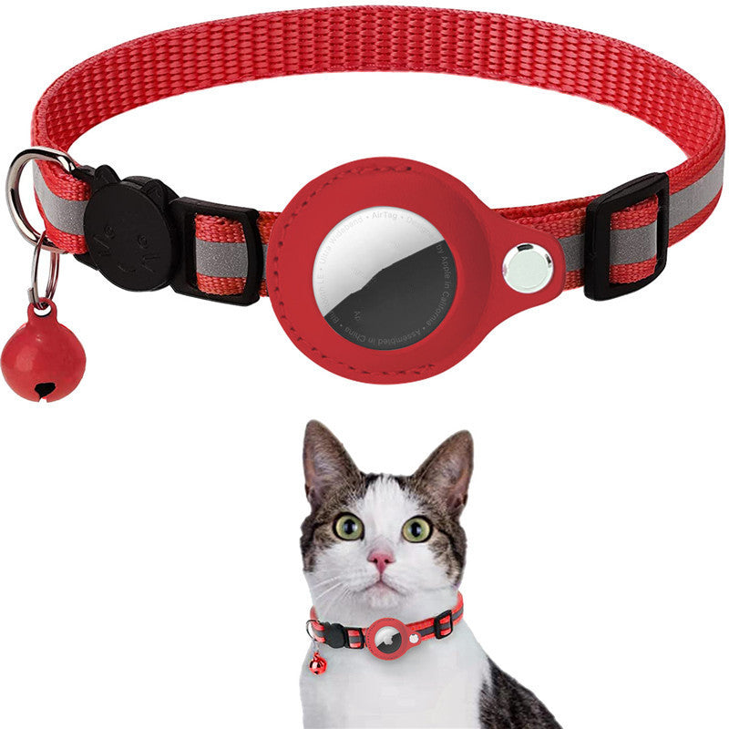 Air tag holder cat collar . Waterproof and reflective.