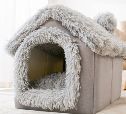 Dog house bed