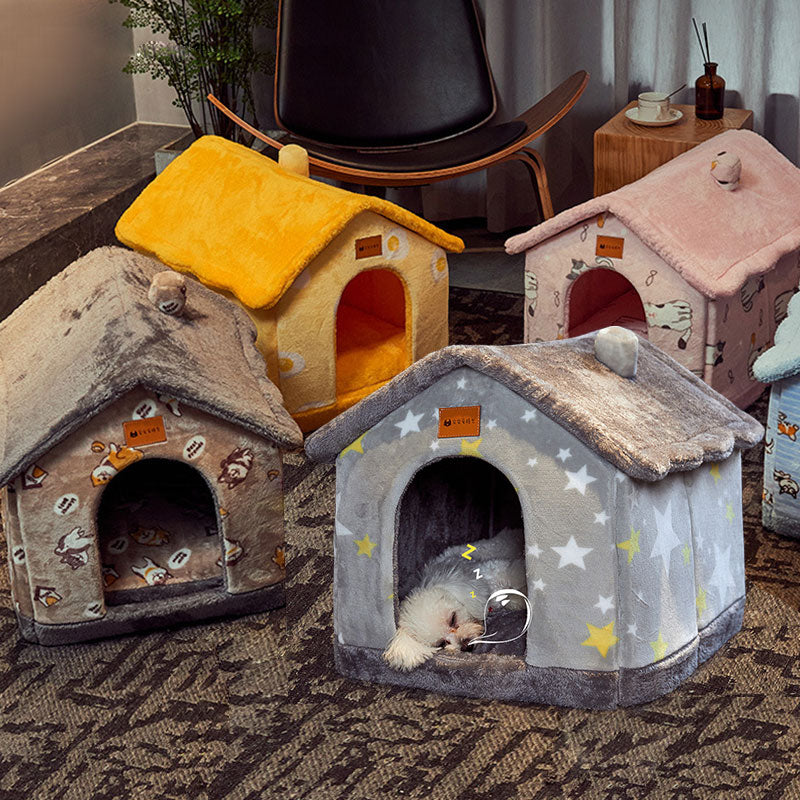 Dog house bed
