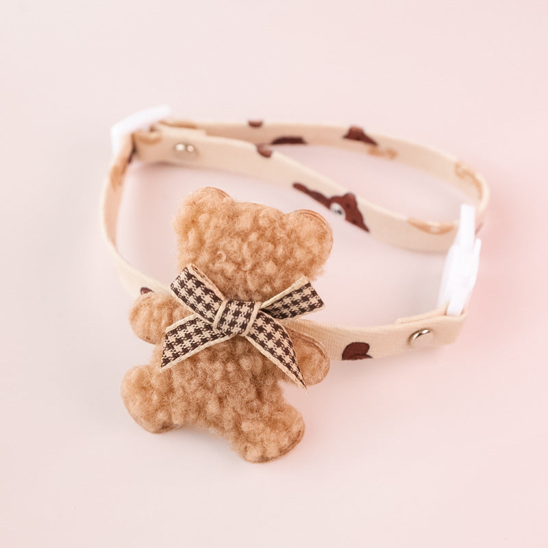 beary cat collar