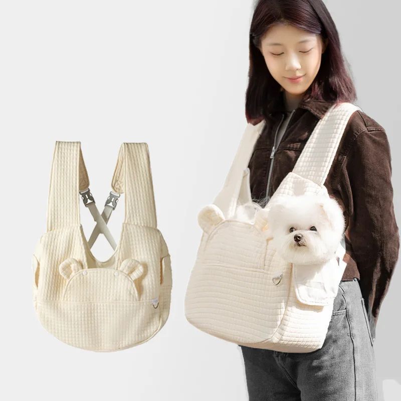Ergonomic Cute Pet Carrier For Small Dogs And Cats