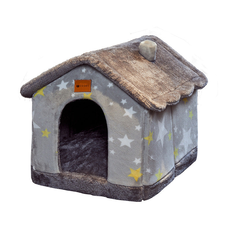 Dog house bed