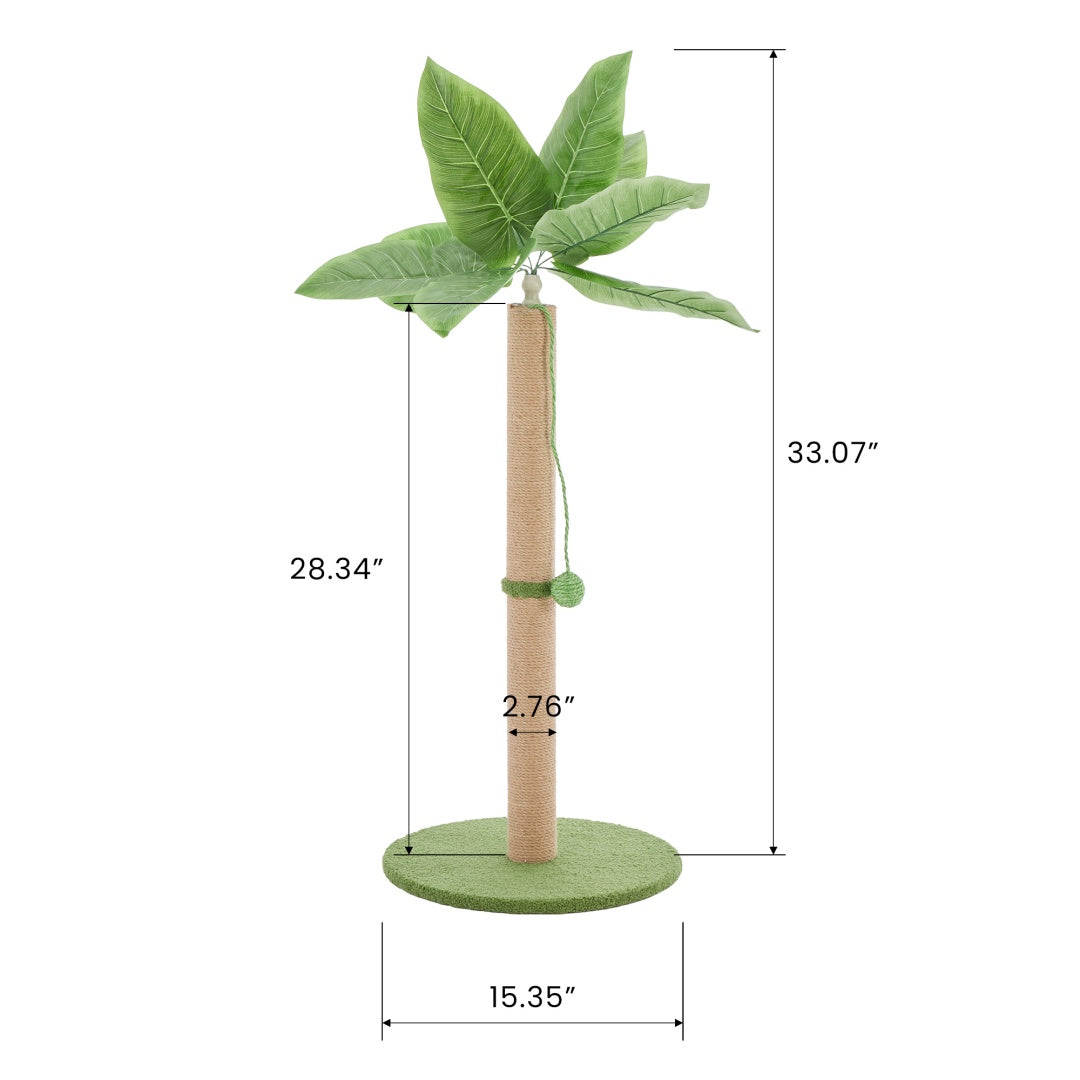 palm tree scratch post