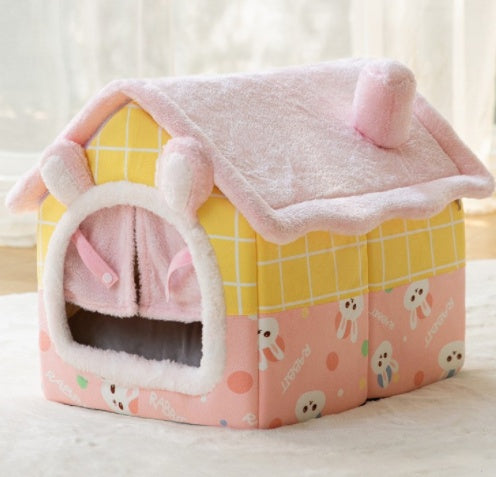Dog house bed