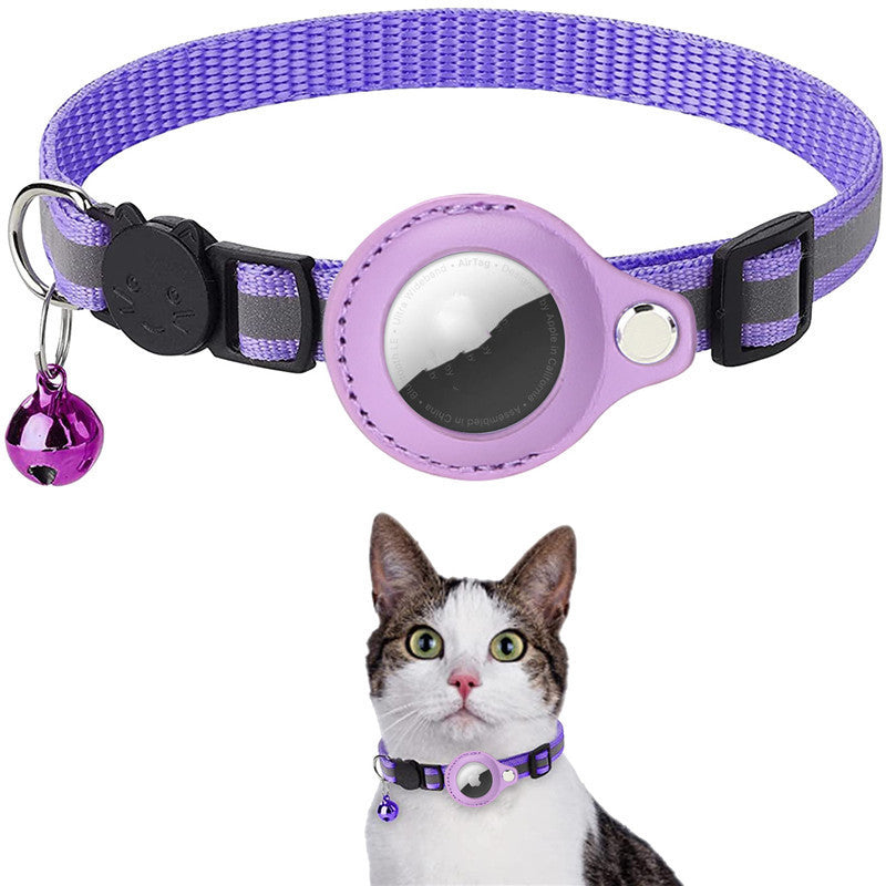 Air tag holder cat collar . Waterproof and reflective.